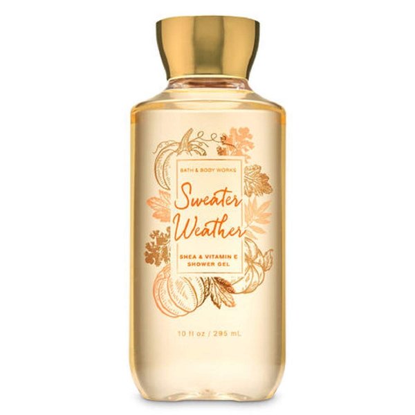 Bath and Body Works Sweater Weather Shower Gel Wash Fall 2019 Collection