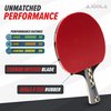 JOOLA Carbon Pro Professional Ping Pong Paddle - Racket with Carbonwood Technology & Red/Black JOOLA 4 You Rubber - Table Tennis Racket Designed for Speed