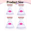 Jiuguva Girls' 3 Hoops Petticoat Full Slip Crinoline Skirt Ball Gown Petticoat Skirt Toddler Underskirt Slip for Girls (4-5 Years) White