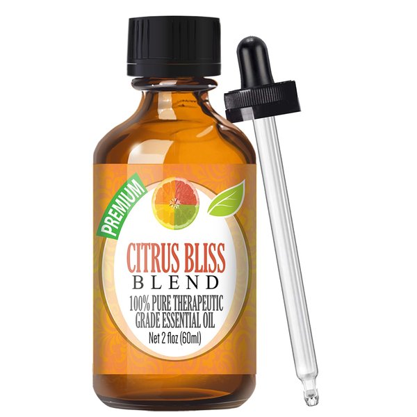 Healing Solutions Citrus Bliss Blend Essential Oil - 100% Pure Therapeutic Grade - 60ml - Aromatherapy Oils