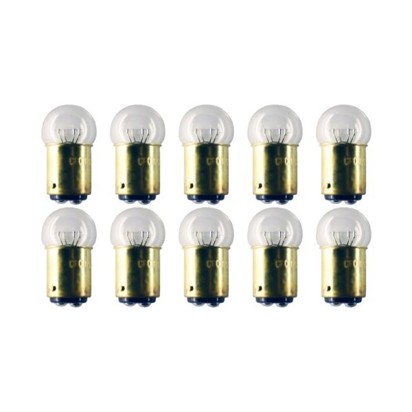 CEC Industries #1252 Bulbs, 28 V, 6.44 W, BA15d Base, G-6 shape (Box of 10)