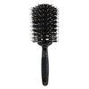 Phillips Brush Luxe Monster Vent 3 Poly-Tipped Professional Hair Brush (3.5” Diameter Barrel) – Black & Gold Vented Hairbrush, Mixed Boar Hair & Poly-Tipped Nylon Bristles