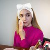 Ondder 8 Pcs Spa Headband Makeup Headband Skincare Headbands Terry Cloth Face Wash Headband Cute Head Band for Skin Care Make Up Headbands for Women Makeup Bow Hair Band for Washing Face