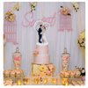 4.5" Wedding Cake Toppers Bride and Groom Figures Ornament Toy Gifts Party Decor