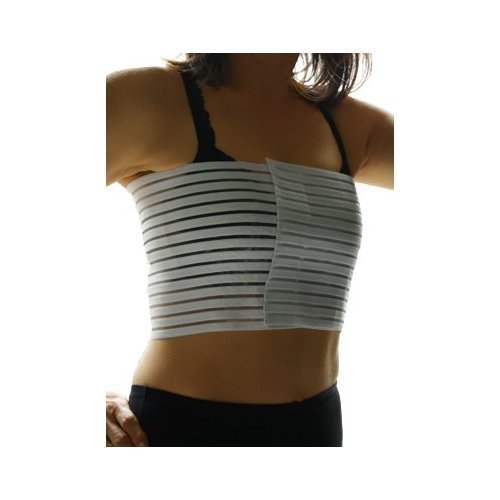 Alpha Medical Elasto-Fit Breast and Chest Compression Wrap. L0220 (Large ; Black)