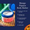 Spenser & Jensen Hydrating Mango & Papaya Body Butter - Gentle On All Skin Types - Moisturizing Body Lotion for Women & Men - Paraben Free - 18 Oz (Pack of 1)