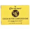 Cococare Cocoa Butter Complexion Bar Soap 4 Ounce - Gentle Cleansing & Hydrating Bar Soap