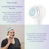 True Glow by Conair Sonic Facial Cleansing Brush Head Replacement, Compatible with Clarisonic devices