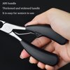 Podiatrist Toenail Clippers, Professional Thick & Ingrown Toe Nail Clippers for Seniors & Men, Pedicure Clippers Toenail Cutters & Super Sharp Curved Blade Grooming Tool