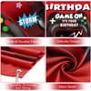Sumind Video Game Happy Birthday Backdrop Video Game Party Decorations Boys Birthday Party Backdrop Banner Gaming Theme Background Photo Prop for Racing Car Video Game Party Supplies, 70.8 x 43.3 Inch