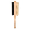 GranNaturals Double Sided Boar Bristle Hair Brush - Soft Hard Finishing & Smoothing Hairbrush for Slick Back Hair to Style, Polish, & Lay Down Hair Flat to Create a Sleek Hairstyle for Bun, Slickback