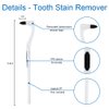 Tooth Stain Remover, Dental Plaque Tool, Tartar Eraser Polisher, Professional Teeth Whitening Polishing Cleaning Kit, Home Calculus Removal Effectively, NOT Electric Cleaner Brush/Dentist