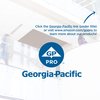 SofPull Junior Centerpull Paper Towel Dispenser by GP PRO (Georgia-Pacific), Translucent Smoke, 58008, 1 Dispenser, 7.10" W x 6.68" D x 10.77"
