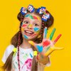 HIFANMM 2Pcs Back to School Hair Clips Blue Bow Hair Accessories for Girls Cute Cartoon School Bus Hairpins Funny Letter Alligator Hair Barrettes for School Opens Season Students Toddlers Kids Decor