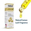 DeEnti Cuticle Oil, Jojoba Oil for Nails, 2oz Hydrating Cuticle Nail Oil, Lush Lemon Scented Cuticle Repair Oil, Vitamin E Nail Supplies, Professional Salon Quality Manicure Supplies