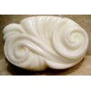 1889 Beauty 3 Pk Goat Milk & Shea Butter Soap in an Organza Bag - White Flower Fragrances (Gardenia)