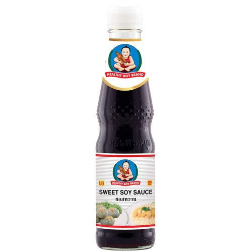 Healthy Boy Thai Sweet Soy Sauce (White Label), 14 Ounces, Product of Thailand (Pack of 1)