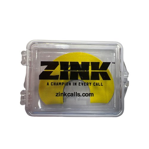 Zink Calls Screaming Lady Hen Hunting Hand-Built Easy-to-Use Combo-Cut Triple Reed Diaphragm Turkey Game Call - Realistic Sounds