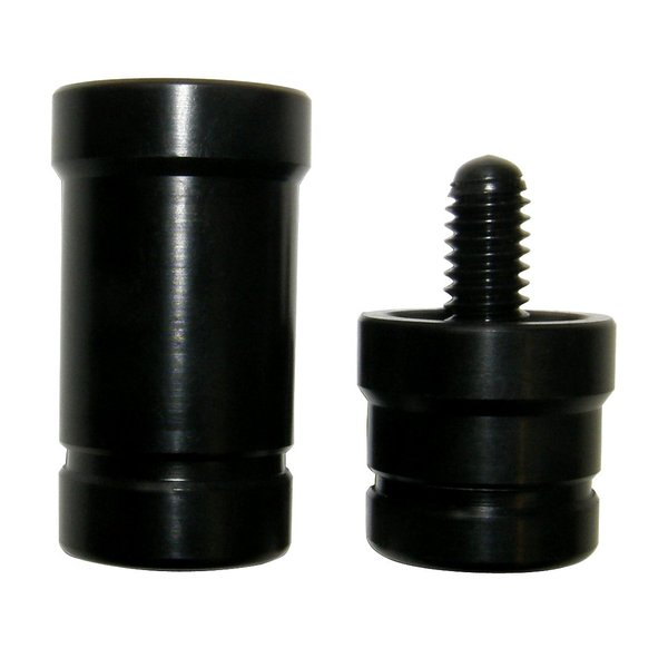 Pool Cue - Billiard Cue Stick Black Joint Protectors Choose 5/16 x 18 Or 3/8 X 10 (5/16 x 18)