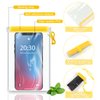 Meetory Clear Waterproof bags Pouch Dry Bags For Camera Mobile Phone Maps Kayak Document Holder - 3 Piece Set Waterproof Plastic Pouch Utility Bags