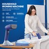 Chrinomee Steamer for Clothes, Handheld Steamer with Wet&Dry Ironing Modes, 20 Sec Fast Heat-up, 3000W Detachable Water Tank with Heat-Resistant Gloves, Perfect for Removing Wrinkles.Blue