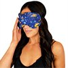 Nature's Approach Aromatherapy Lavender Eye Pillow with Satin Backing Herbal Pack, Celestial Indigo