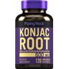 Piping Rock Glucomannan Capsules 600mg | 120 Pills | Konjac Root Fiber Supplement | Non-GMO, Gluten Free
