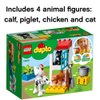 LEGO DUPLO Town Farm Animals 10870 Building Blocks (16 Pieces)
