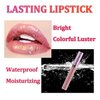 MAEPEOR Metallic Liquid Lipstick 6 Color Metal Diamond Pearl Lipstick Long Wear and Non-stick Cup Mermaid Lip Gloss (Colors 01)