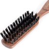 Fendrihan Bubinga Wood and Boar Bristle Beard Hair Brush 5.9 Inches (Made in France)