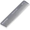 Fendrihan Small 4.6" Sturdy Metal Fine Tooth Barber Pocket Grooming Comb
