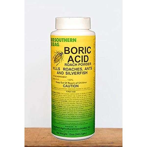 Southern Ag 01000 Boric Acid Roach Powder, 12oz