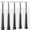 Magik 2-4 Pack Eyebrow Pencil Waterproof Smudge-proof Eyebrow Brush Microblading (Dark Brown, 4 Pack)