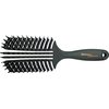 HERCULES SÄGEMANN - 9145 Flexy Shape Hair Brush, Flexible, Gentle Natural Hair Brush, Boar bristles with Nylon pins, detangling Brush for Long Hair, Wide