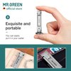 MR.GREEN Collapsible Nail Clippers Small and Thin Portable Travel Nail Scissors Cutter Stainless Steel Manicure Tools with Nail Files (Eco-Packaging)
