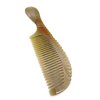 5MOONSUN5's Ox Horn Comb Premium Quality 100% Handmade Anti Static Natural Fine Horn Comb With smooth Handle- Professional Detangling Massage Fine tooth Comb A Great Gift - (9 inch)