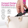 SAVILAND Electric Nail Drill Professional: Portable Electric Nail File with Base 20000RPM Rechargeable Nail Drill for Gel Acrylic Nails Remove Polish Manicure Pedicure Salon at Home