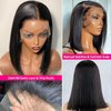 Bob Wig Human Hair Human Hair Wig 13x4 180% Density 10inch Lace Frontal Wigs Human Hair Glueless Wigs Human Hair Bob Wigs Human Hair for Black Woman
