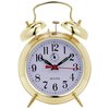 Bulova B8124 Bellman Alarm Clock, Gold
