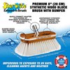 STAR BRITE Extend-A-Brush Premium Stiff Wash 8" Synthetic Wood Block Brush Head - Versatile Cleaning for Boats, RVs & More - Available in Soft, Medium & Stiff Textures (White, Stiff 0)