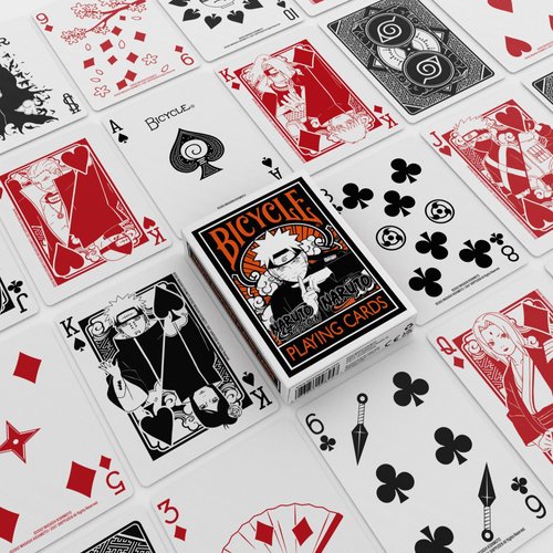 Bicycle Naruto Shippuden Anime Playing Cards, 1 Deck