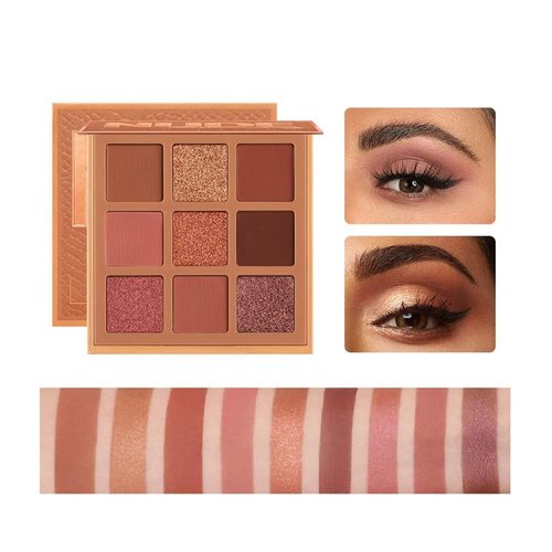 Kyannkara Colorful Eyeshadow Palette High Pigmented Makeup Palette Matte And Shimmer Glitter Eyeshadow Waterproof Long Lasting Eye Shadow Palette 05#