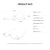 OCCI CHIARI Makeup Reading Glasses Women Magnifying Flip Lens Makeup Readers Women (Transparent, 3.0)