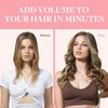 GOO GOO Clip in Hair Extensions Real Human Hair, 16inch 85g 7Pcs, 2/6/18 Balayage Brown to Dirty Blonde, Remy Human Hair Extensions Clip ins for Women, Natural Human Hair