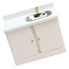 HONMEET Doll House Kitchen Sink Miniature Cabinet Scale Dollhouse Furniture for Kitchen Bathroom Decor Miniature Accessory for Dollhouse Interiors