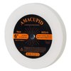 AmaCupid Bench Grinding Wheel 6 inch. for Sharpening Quenched Steel, High Carbon Steel and Other Cutting Tools. White Aluminum Oxide Abrasive. 1/2 inch Arbor, 3/4 inch Thickness, 80 Grit