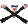 Doggles TYPEPI02 Pentapulls Pink Pig Dog Toy, 11"