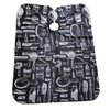Hair Cutting Barber Cape Pro Salon Hairdressing Hairdresser Gown Barber Cloth Apron for Adults,for Styling Coloring Hair, Waterproof Hair Cutting Cape with Adjustable Snap Closure 120 * 140CM