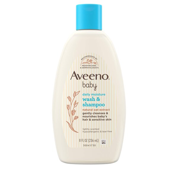 Aveeno Lightly Scented Baby Wash & Shampoo 8 oz.