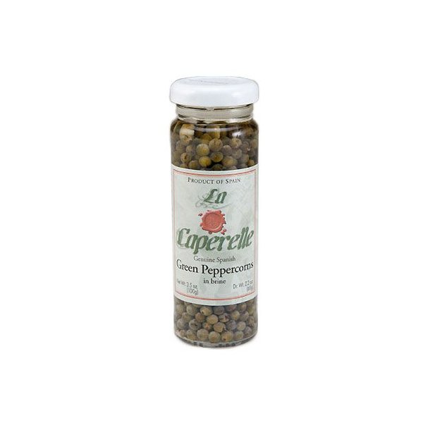 Green Peppercorns in Brine by La Caperelle (3.5 ounce)